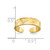 14k Adjustable Scroll Pattern Toe Ring