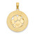 14K ALASKA w/ Bear Paw Charm