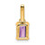 14K Amethyst and Diamond Pendant - PM-CD947023-2423