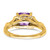 14k Amethyst and Diamond Ring - RM-518C1182-2978
