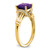 14k Amethyst and Diamond Ring - RM-518C1182-2978