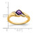 14k Amethyst and Diamond Ring - RM-A162512D-4134