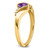 14k Amethyst and Diamond Ring - RM-A162512D-4134