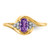 14k Amethyst and Diamond Ring - XB-2AD7E467-3232