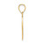 14k AMOR  in Cut-out Heart Charm