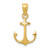 14k Anchor Pendant - C3-A9427CC4-3506