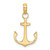 14k Anchor Pendant - K3-D3D14BF5-2459