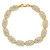 14k and White Rhodium Diamond-Cut Fancy Filigree 7.25 inch Bracelet - FB-8C85F1DC-7529