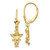 14k Angel Leverback Earrings - TF-5E776F3A-3766