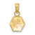 14k Baby Block Charm