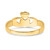 14k Baby Claddagh Ring