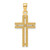 14K Beaded Cross Pendant - K9-B5E1B578-9502