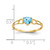14k Blue Topaz Birthstone Ring - XB-5094D07B-7902