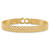 14K Brushed and Polished 8.5mm Basket Weave Pattern 7.5 inch Bracelet