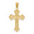 14k Budded Cross Pendant - C3-06B09AE8-5181