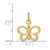 14k Butterfly Pendant - K6-C562DDD6-8967