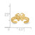 14K Butterfly Toe Ring - K3-FCAC41DA-6050