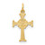 14k Celtic Cross Charm - XR-C655631C-6202