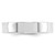 10k White Gold 5mm Standard Weight Flat Comfort Fit Wedding Band Size 11