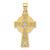 14k Celtic Cross Pendant - K5-8EE30E99-7252