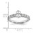 14k Certified 1 3/4 carat Lab Grown Diamond VS+ F+ Oval Complete Engagement Ring