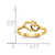 14k Children's Heart Ring - R2-D9BE49BA-4425