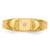 14k Child's AA Diamond Closed Back Signet Ring - RS-9AED1948-3224