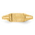 14k Childs Diamond-Cut Signet Ring