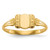 14k Childs Signet Ring