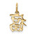 14k Chinese Symbol Good Luck Charm - K8-8EFB44CC-6268