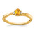 14K Citrine and Diamond Ring - RM-99D7612B-5731
