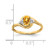 14k Citrine and Diamond Ring - XB-5F1C6B8E-1780