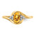 14k Citrine and Diamond Ring - XB-5F1C6B8E-1780