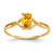 14k Citrine Birthstone Ring - XB-3B4DD235-7389