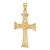 14K Claddagh Cross Pendant - C4-E870DCCC-5961