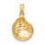 14K Clam Shell Charm