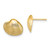 14K Clam Shell Post Earrings - TE-A0763FA9-2354