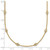 14k Complete 3/4 carat Bezel-set Diamond and Cable Chain 20-Station 20 inch Necklace