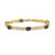 14k Complete Diamond and Oval Sapphire Infinity Link 7.25 inch Bracelet - BM-A2239D76-6188
