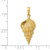 14k Conch Shell Pendant - K2-49174A0A-3309