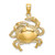 14K Crab Charm - K7-943F73E4-4271