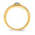 14k Created Sapphire and Diamond Mens Ring - RM-FE643002-5682