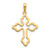 14k Cross Charm - D5-09362DEB-2349