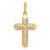 14K Cross CZ Pendant - XR-F623D9FD-3511