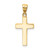 14K Cross Pendant - K6-3F0034CD-4512