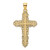 14K Cross W/ Lace Trim Charm - K8-FE9E3734-7367