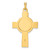 14k Cross w/St. Jude Medal Pendant