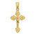 14K Crucifix W/ Fancy Tips Charm - K8-F04C28E3-1578
