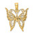 14K Cut-Out Butterfly Charm - K6-50F56AF9-7066