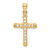 14k CZ Cross Pendant - K6-1885C238-7716